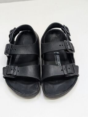Birkenstock Kids 30/C12 Milano Essentials EVA Black Toddler Sandals